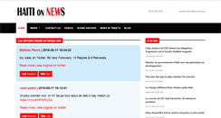 Desktop Screenshot of haitionnews.net